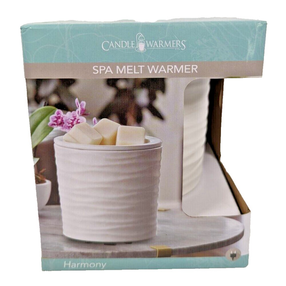 Candle Warmers Etc. Harmony Spa Melt Warmer Tabletop Electric Wax Melt Warmer - Picture 3 of 7